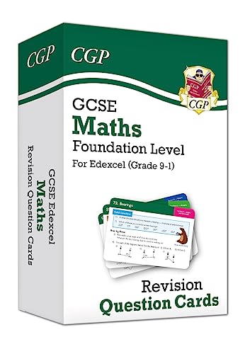 GCSE Maths Edexcel Revision Question Cards - Foundation: for the 2024 and 2025 exams (CGP Edexcel GCSE Maths)
